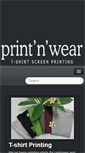 Mobile Screenshot of printnwear.com.au